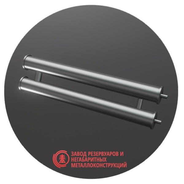 Регистры отопления двухрядные РСП-2x42x2.0-2000 мм